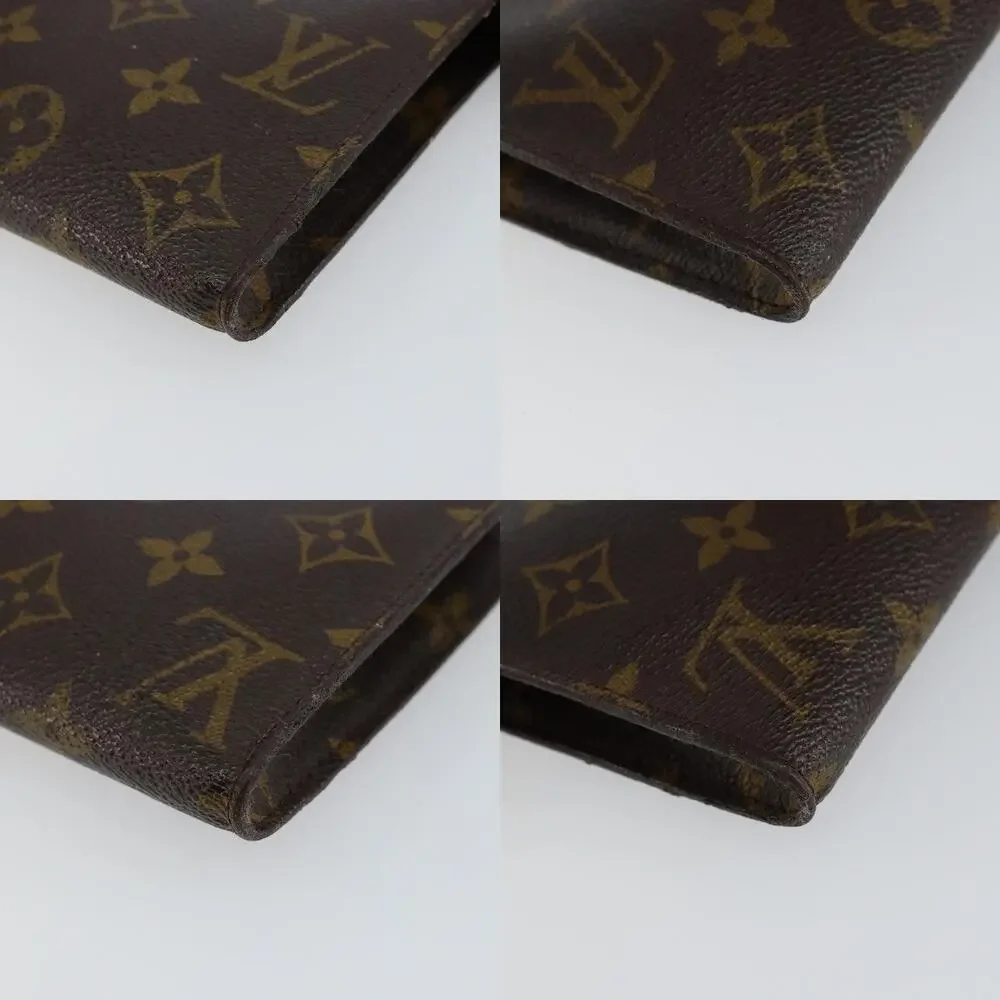 Louis Vuitton Monogram Bucket GM Accessory Pouch Brown